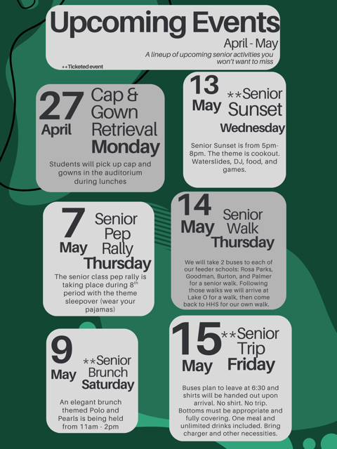 Senior Events